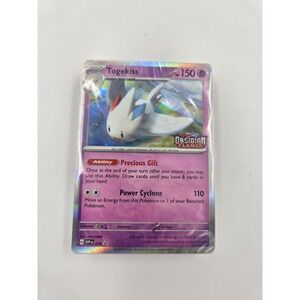 Togekiss SVP 038 Obsidian Flames Black Star Promo SEALED Deck